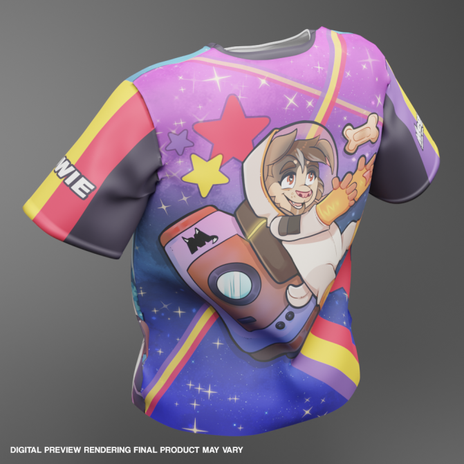 Megaplex T-Shirt - Bowie (Astronaut)