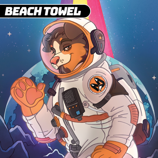 Megaplex Character Towel - Bowie (Astronaut)
