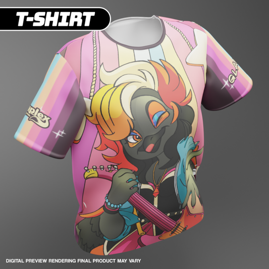 Megaplex T-Shirt - Glamour (80's Glam) - (PRE-ORDER)
